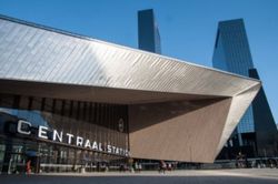 Inauguracin real en Holanda de la estacin Rotterdam Central