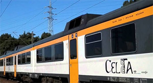 El tren Celta tiene desde ayer tres nuevas paradas en Portugal