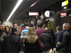 Récord de 170.000 viajeros transportados por Metro de Málaga durante la Semana Santa