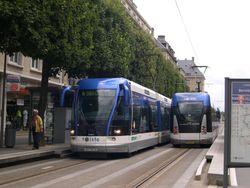 La ciudad francesa de Caen presenta un plan de transportes con un metro ligero como ncleo central