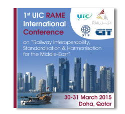 Primera conferencia internacional de la UIC sobre interoperabilidad en Oriente Medio