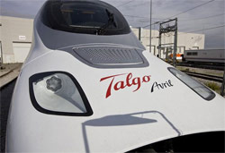 El Avril de Talgo alcanza en pruebas los 363 km/h 