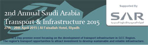 Segunda conferencia anual sobre transporte e infraestructura en Arabia Saud