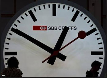 Los Ferrocarriles Suizos sacan a concurso los relojes de sus estaciones