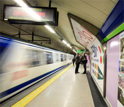 Metro de Madrid invertir 9,5 millones de euros en los sistemas de seguridad de estaciones y trenes