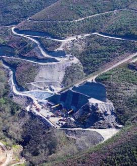 Concluye la perforaci�n de la v�a derecha del t�nel de O Corno, en la provincia de Orense 