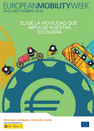 Hoy  comienza la edici�n 2016 de La Semana Europea de la Movilidad 