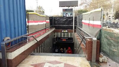 Metro de Barcelona inicia la ampliacin de la estacin de Barceloneta