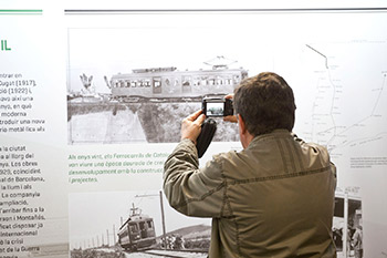Teruel acoge la exposición del centenario del tren Les Planes