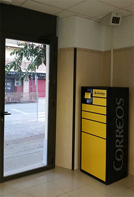 Instalada la primera máquina de recogida de paquetes City Paq en la estación leridana de Balaguer