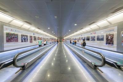 Metro de Barcelona expone fotos de los Juegos Olímpicos del 92