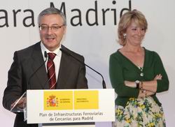 Presentado el Plan de Infraestructuras Ferroviarias de Cercan�as para Madrid