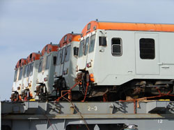 Llega a Argentina un lote de material ferroviario espa�ol para la renovaci�n del ferrocarril austral