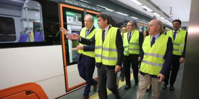 Reabierta la estacin de Luceros del Tram de Alicante, tras la instalacin de nuevos equipos de va