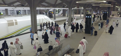 Refuerzo en la lnea de alta velocidad Meca-Medina con un milln de plazas para el Ramadn