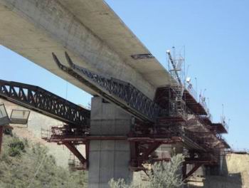 Viaducto Rambla Albocáizar. Foto IDEAM