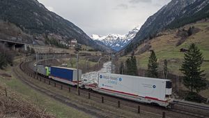 BLS Cargo inaugura un servicio intermodal por el Gotardo, entre Alemania e Italia