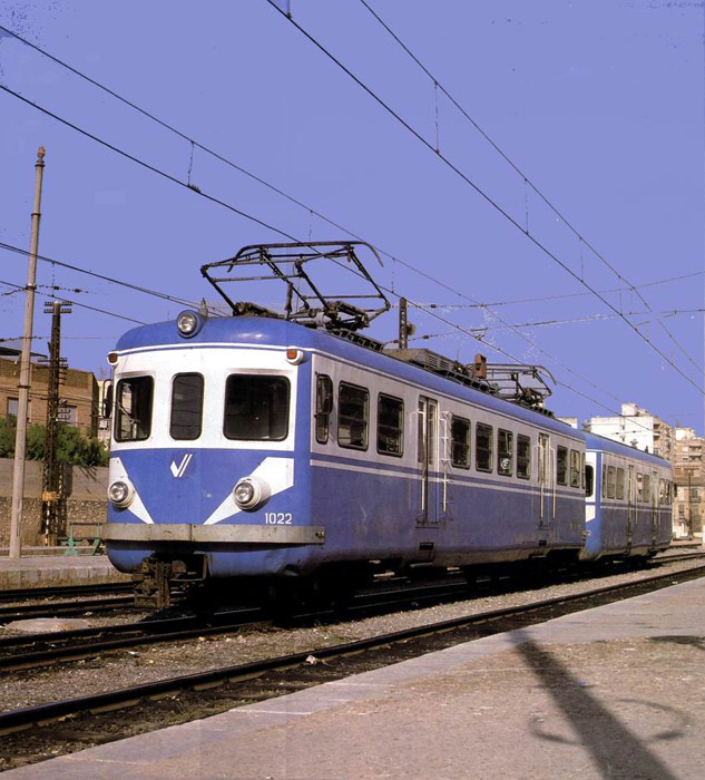 Metrovalencia. Trenes fuera de circulaci�n: Macosa: Tren el�ctrico que circul� en FGV entre 1-1-87 y 1987-1988
