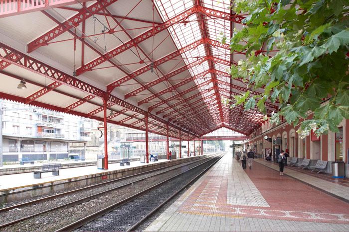 Estaci�n de San Sebasti�n (Guip�zcoa)