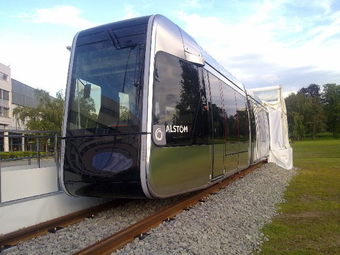 En el congreso de la UITP se expuso una unidad Citadis de Alstom para la ciudad francesa de Tours