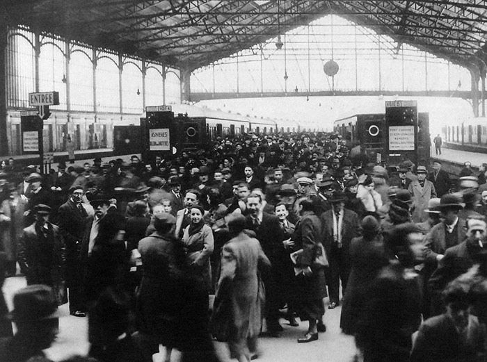 Despu�s de Saint-Lazare, la estaci�n del Norte es la segunda en volumen de viajeros.