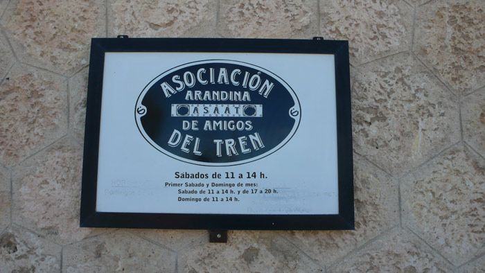 El museo lo gestiona la Asociacin Arandina de Amigos del Ferrocarril.