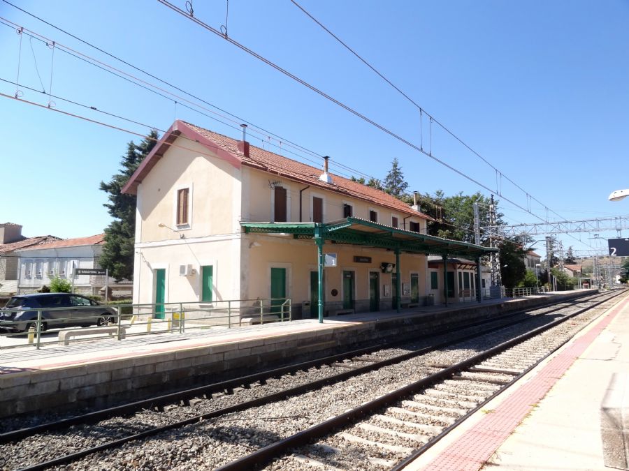 Vista panor�mica estaci�n Navalperal de Pinares (�vila)