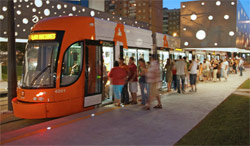 La Lnea 2 del Tram de Alicante supera los veinte millones de viajeros, tras cinco aos de servicio