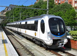 Euskotren implanta desde el lunes el horario de invierno en sus l�neas de tren y metro