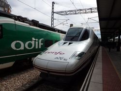 Hoy ha entrado en servicio comercial la nueva l�nea de alta velocidad Madrid-Le�n