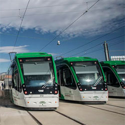 Metro de Granada ampla su flota con la adquisicin de dos nuevas unidades