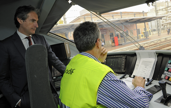 Contin�an las pruebas din�micas en el tramo Valencia-Castell�n del Corredor Mediterr�neo