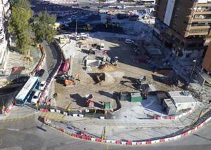 Once ofertas para ejecutar las obras de terminacin del tramo Renfe-Guadalmedina de Metro de Mlaga