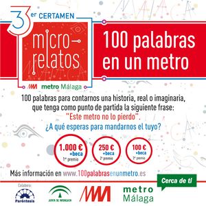 Abierta la tercera edición del concurso de microrrelatos de Metro de Málaga