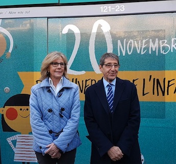 El Tranvía de Barcelona colabora con Unicef por los derechos de la infancia