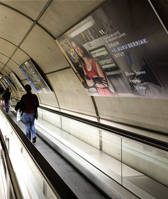 Metro de Bilbao colabora con Koopera en una exposición fotográfica