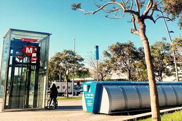 Bicibox operativo en veinte estaciones de metro de Barcelona