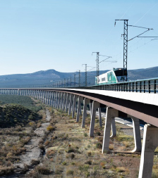 Continan las pruebas en la lnea de alta velocidad Antequera-Granada