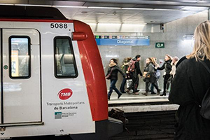 Metro de Barcelona registr� 390,39 millones de viajeros en 2017