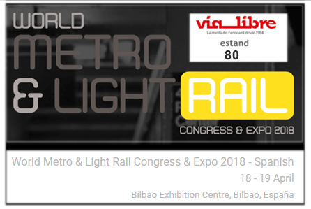 Bilbao acogerá en abril la décimo cuarta edición del “World Metro & Light Rail”