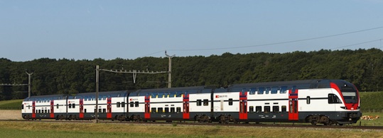 Autorizada la circulacin de los nuevos trenes de dos pisos de los Ferrocarriles Suizos