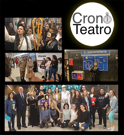 Quinta edición de Crono-Teatro en Metro de Madrid