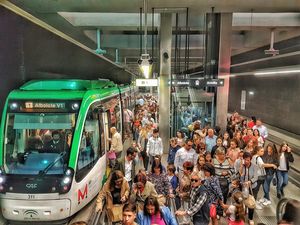 Metro de Granada supera los cinco millones de viajeros en el primer semestre del a�o