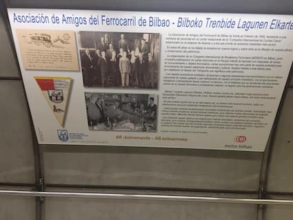 Exposición fotográfica de la Asociación de Amigos del Ferrocarril de Bilbao