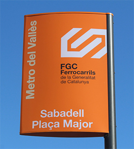 FGC instala dos nuevas escaleras mecnicas en la estacin de Plaa Major de Sabadell