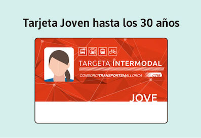 La tarjeta joven de transporte de Baleares se podr� utilizar hasta los treinta a�os