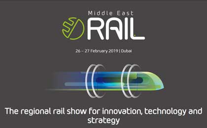 Conferencia y exposicin comercial Middle East Rail 2019