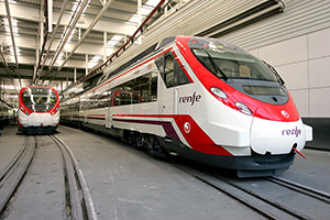Contratos de mantenimiento de CAF con Renfe y Metro Bilbao y en Arabia Saud�
