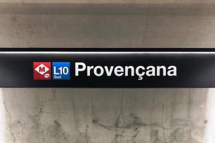 En servicio la estaci�n Proven�ana de la l�nea 10 Sud del metro de Barcelona
