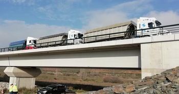 Realizada con �xito la prueba de carga del viaducto del tramo Estaci�n de Plasencia-Plataforma